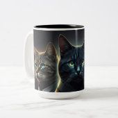 THE CAT ツートーンマグカップ (正面左)