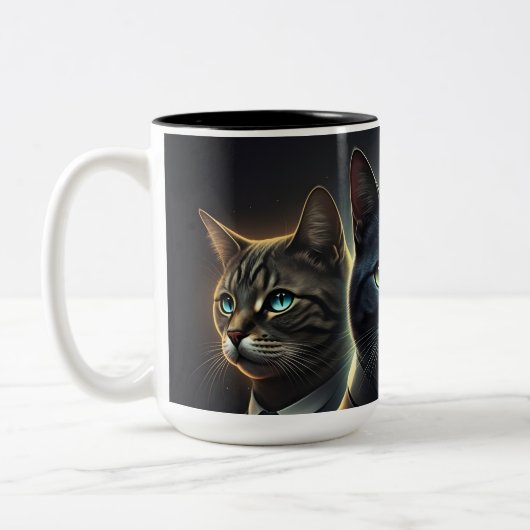THE CAT ツートーンマグカップ (左)