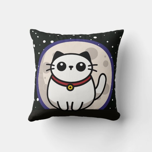 The Cat and The Moon 2025 クッション (裏面)