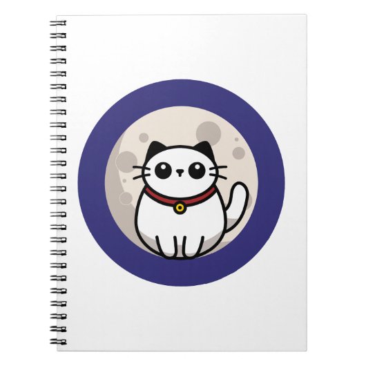 The Cat and The Moon 2025 ノートブック (正面)