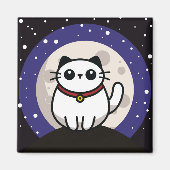 The Cat and The Moon 2025 マグネット (正面)