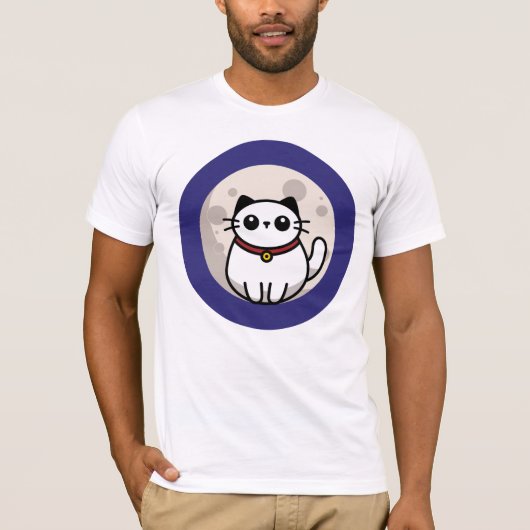 The Cat and The Moon 2025 Tシャツ (正面)