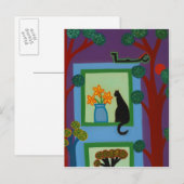 The Cat From Askew Crescent 2008 ポストカード (正面/裏面)