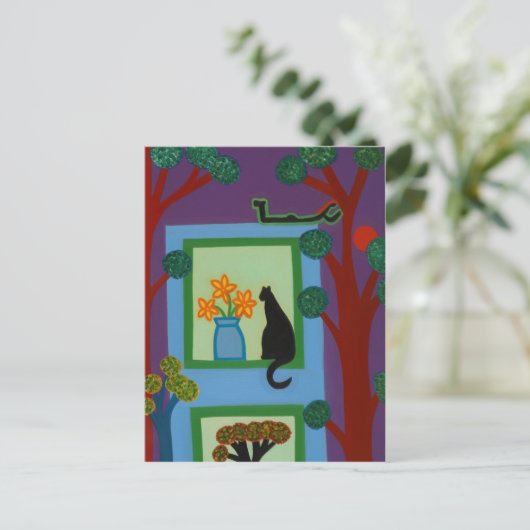 The Cat From Askew Crescent 2008 ポストカード (スタンド正面)