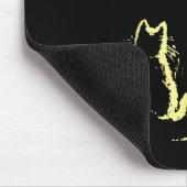 The Cat Gothic Retro Cat Lover Men Women Kids  マウスパッド (コーナー)