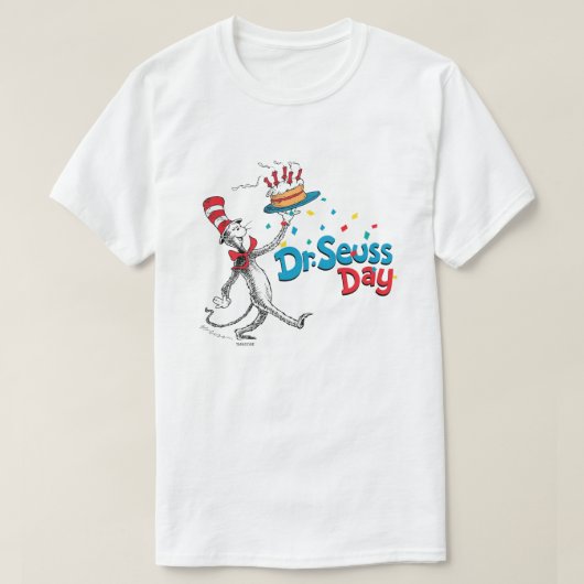 The Cat in the Hat | Dr. Seuss Day Tシャツ (デザイン正面)