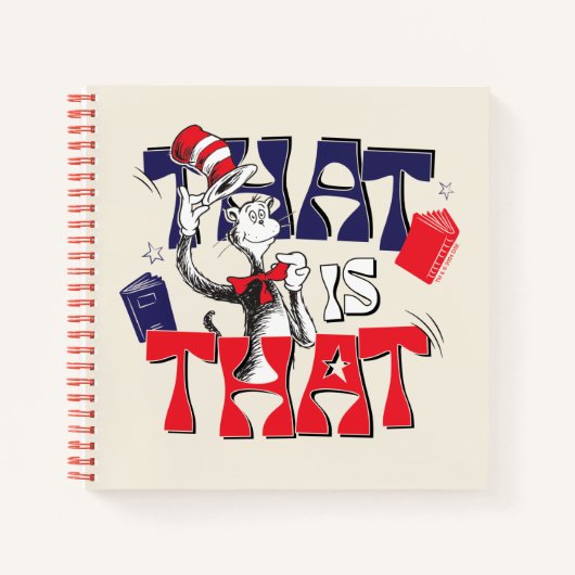 The Cat in the Hat | That Is That ノートブック (正面)