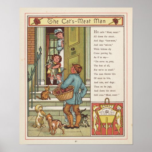 The Cat’s-Meat Man poster ポスター (正面)