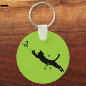 The Cat & The Butterfly Version 2 キーホルダー (正面)