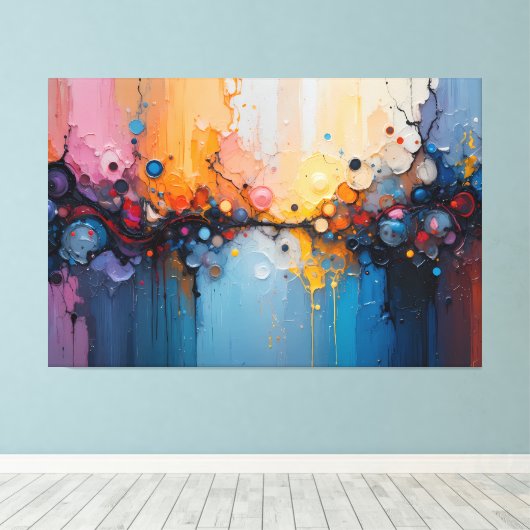 The Catalyst’s Horizon キャンバスプリント (インサイチュ (ウッドフロア))