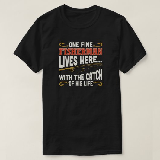 THE CATCH OF MY LIFE Tシャツ (デザイン正面)