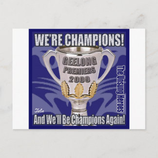 The Cats - Champions 2009 ポストカード