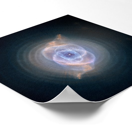 The Cat's Eye Nebula- Dying Star Creates Fant ポスター (角)