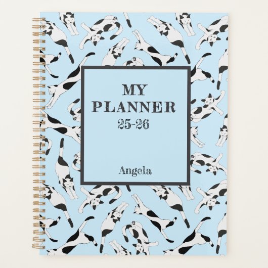 The Cats of cadstudios My Planner Baby Blue プランナー手帳 (正面)