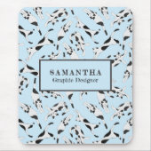 The Cats of cadstudios My Planner Baby Blue マウスパッド (正面)