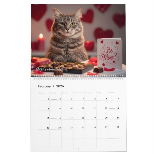 The Catwalk Chronicles - Funny カレンダー (2月 2026)