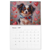 The Cavalier 12 Month Calendar カレンダー (2月 2027)