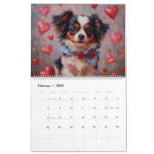 The Cavalier 12 Month Calendar カレンダー (2月 2026)