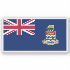 The Cayman Islands flag, Overseas Territory シール