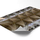 The ceiling of Westministera abbey ポスター (角)