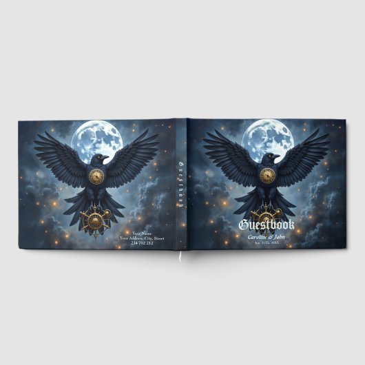 The Celestial Crow.  ゲストブック (全面)