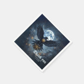 The Celestial Crow.  スタンダードカクテルナプキン (角)