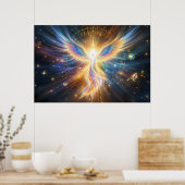 The Celestial Phoenix: Guardian of Ancient Wisdom ポスター (キッチン)