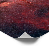 The center of the Milky Way Galaxy ポスター (角)