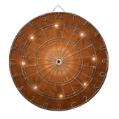 The Central Fire Flower Abstract ダーツボード (正面)