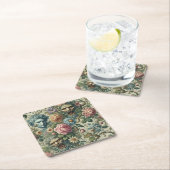 The Cerulean Muse – Gothic Victorian スクエアペーパーコースター (インサイチュ)