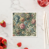 The Cerulean Muse – Gothic Victorian スタンダードカクテルナプキン (インサイチュ)