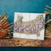 The Chain of Mont Blanc（モンブランのチェーン） フォトプラーク (側面)