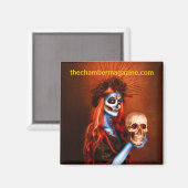 The Chamber Magazineロゴ マグネット (正面/裏面)