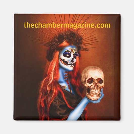 The Chamber Magazineロゴ マグネット (正面)