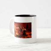 The Chamber Magazine Banner 3 ツートーンマグカップ (正面左)