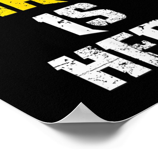 The Champ Is Here Motivational Chamonship Chamon  ポスター (角)