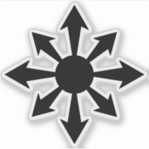 The Chaos Star - v2 (black)