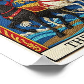 The Chariot Tarot Card Poster ポスター (角)