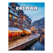 The charm of the Colmar Christmas market ポスター (正面)