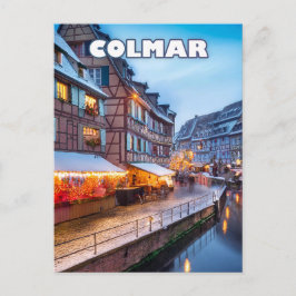 The charm of the Colmar Christmas market ポストカード