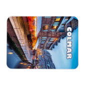 The charm of the Colmar Christmas market マグネット (横)