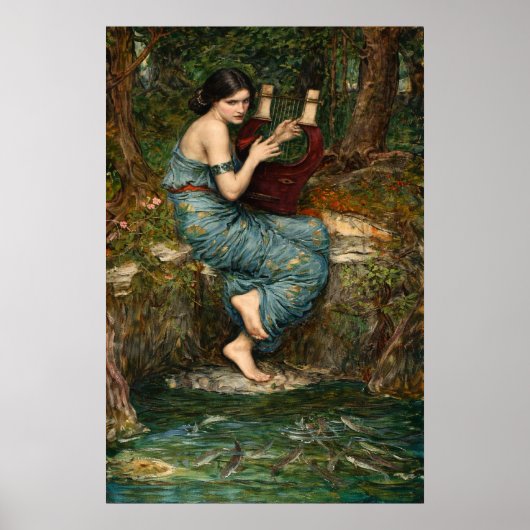 The Charmer by John William Waterhouse ポスター (正面)
