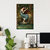 The Charmer by John William Waterhouse ポスター (ホームオフィス)