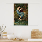 The Charmer by John William Waterhouse ポスター (キッチン)
