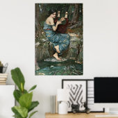 The Charmer by John William Waterhouse - 1911 ポスター (ホームオフィス)