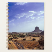 The charming beauty of desert nature under a blue  プランナー手帳 (正面)