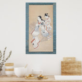 The Chausan's Coiffure, c.1700-14 ポスター (キッチン)