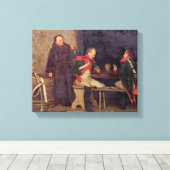 The Cheat (canvas上の油) (1組 – 19572を参照) キャンバスプリント (インサイチュ (ウッドフロア))