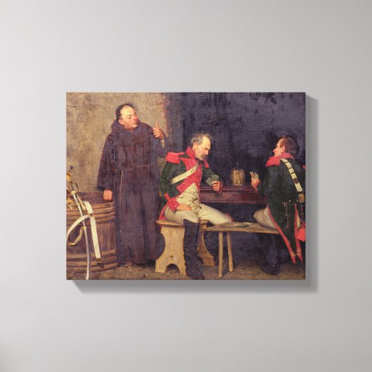 The Cheat (canvas上の油) (1組 – 19572を参照) キャンバスプリント (正面)