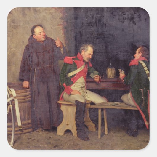 The Cheat (canvas上の油) (1組 – 19572を参照) スクエアシール (正面)